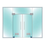 OZONE OCFH-105 (Hydraulic Patch for Glass Door)